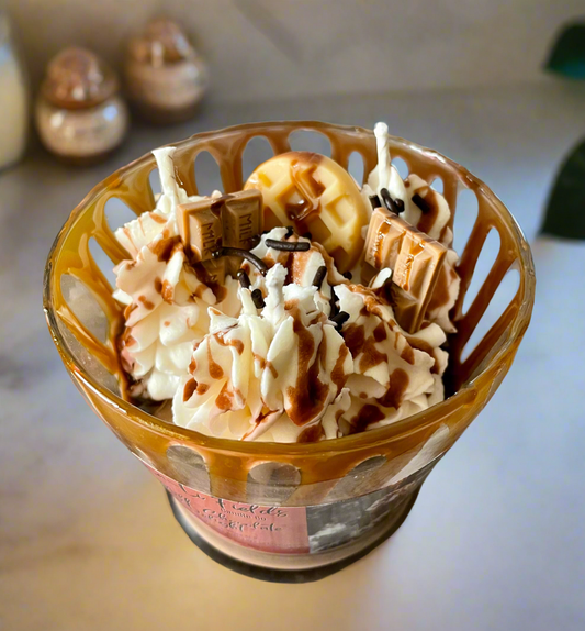 Milk Chocolate Delight Dessert Candle