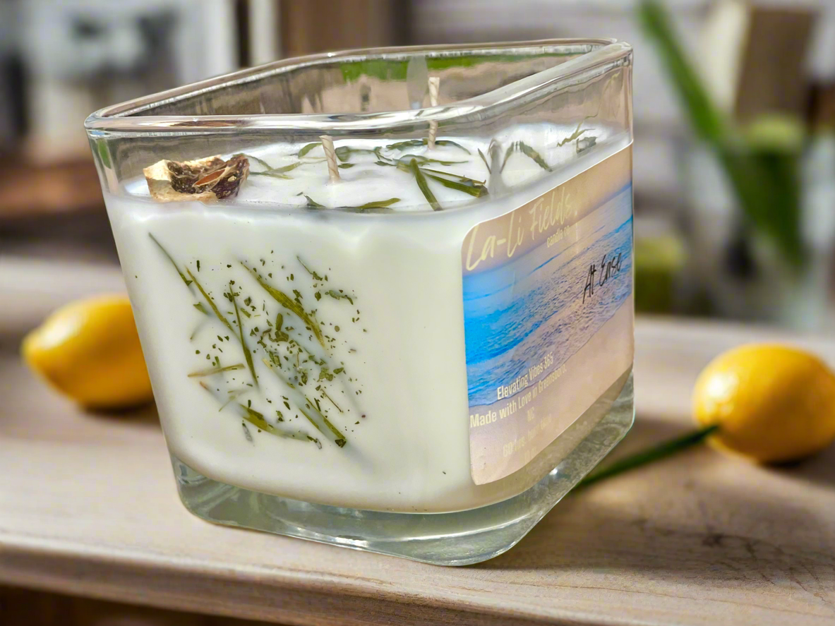 At Ease- Aromatherapy Soy Candle