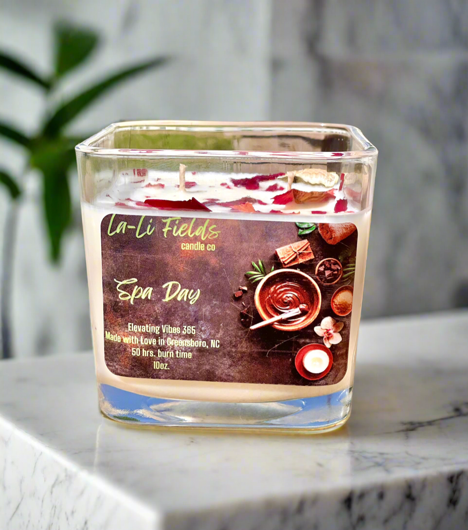 Spa Day Aromatherapy Soy Candle