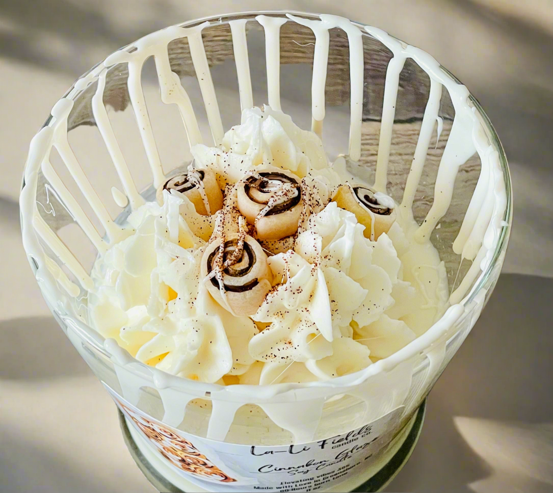 Cinnabon Glaze Dessert Candle