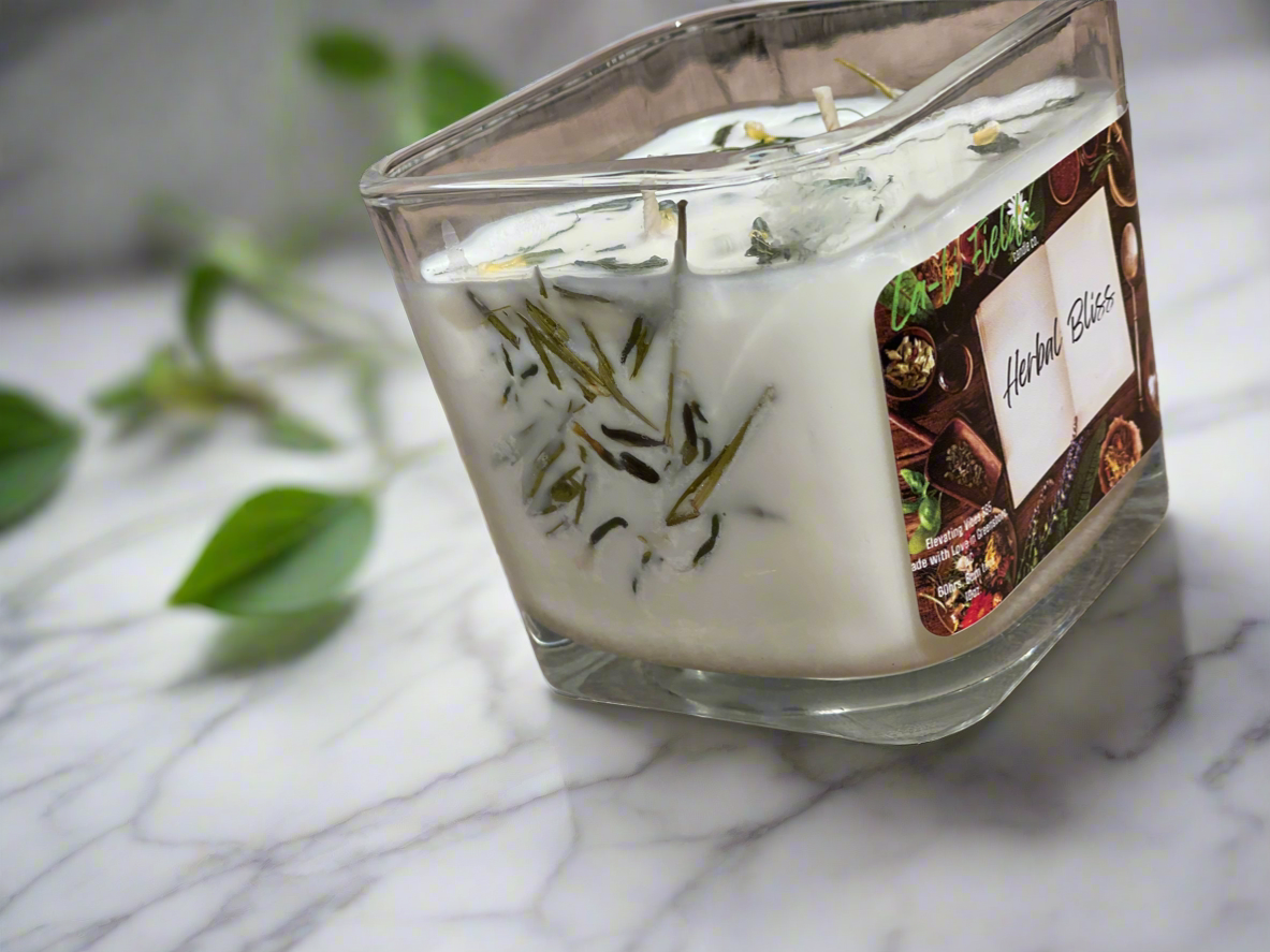 Herbal Bliss Aromatherapy Soy Candle