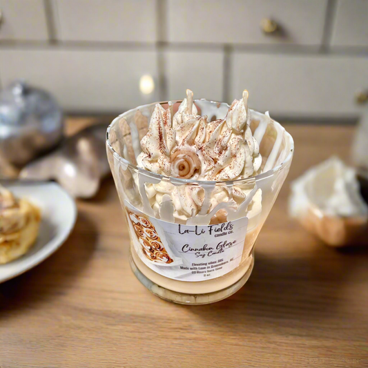 Cinnabon Glaze Dessert Candle