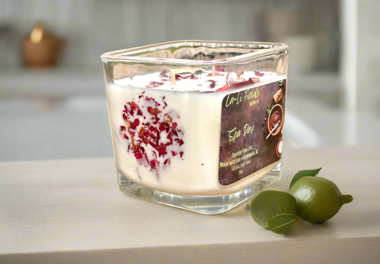 Spa Day Aromatherapy Soy Candle
