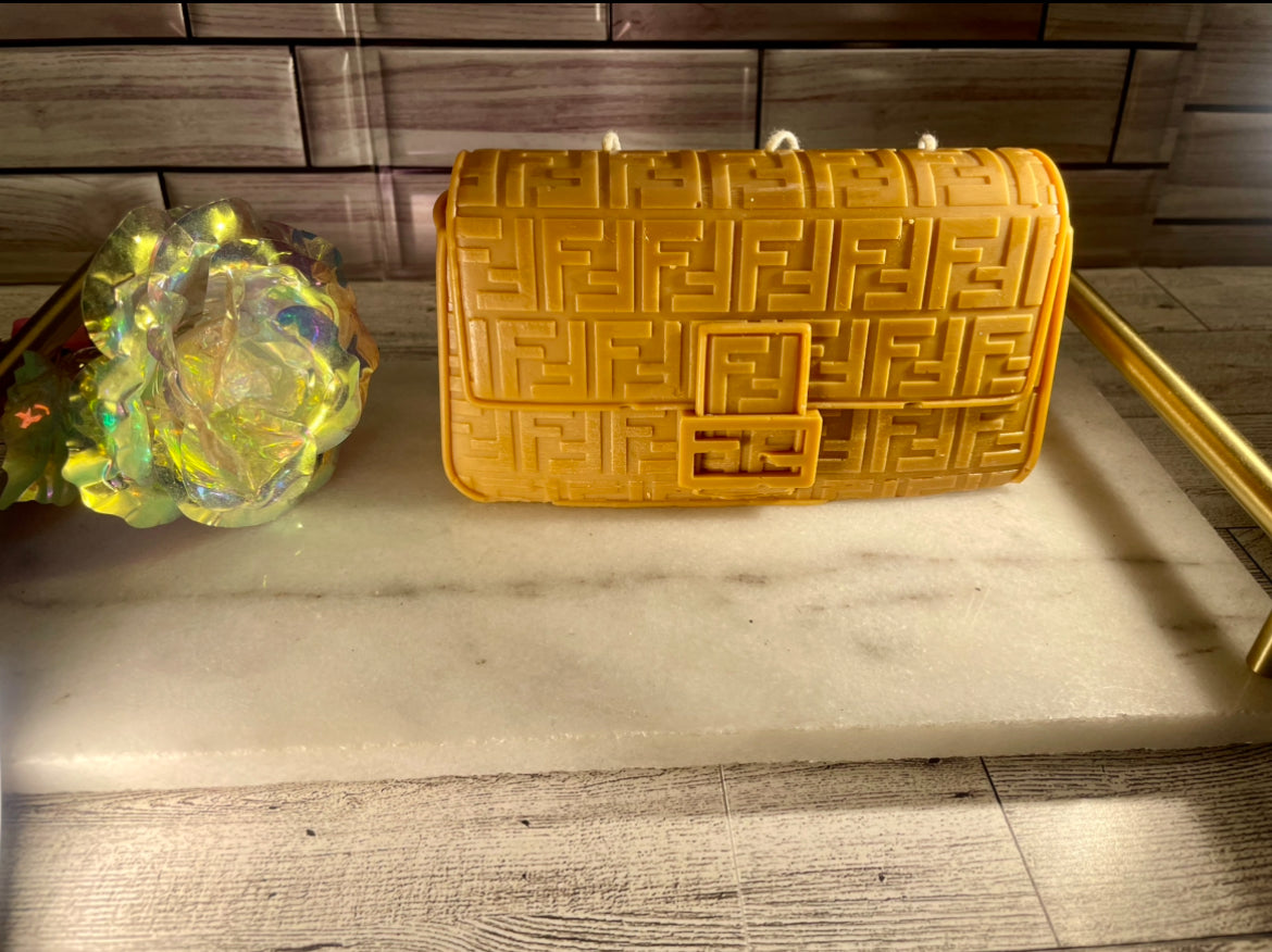 Designer Décor Candle #7 FF Purse