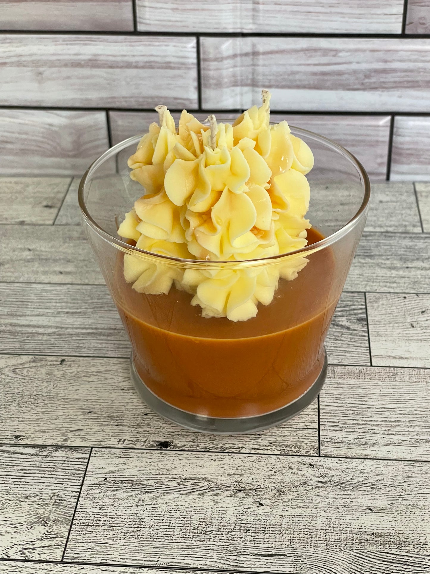 Golden Honey Harvest Dessert Candle