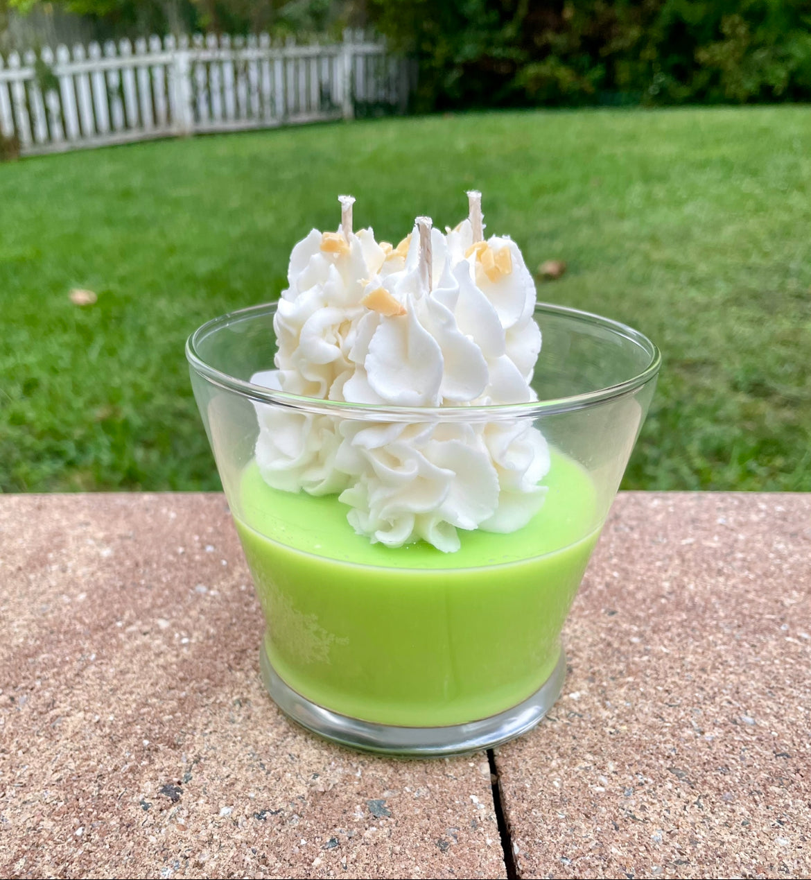 Autumn Pear Dessert Candle