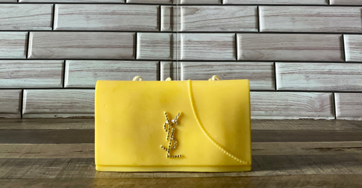 Designer Décor Candle #3 YSL Purse
