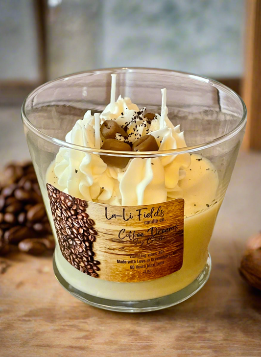 Coffee Dreams Dessert Candle