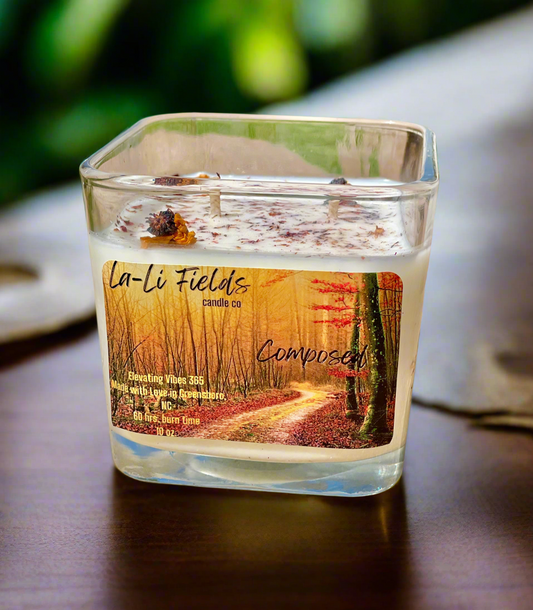 Composed- Aromatherapy Soy Candle
