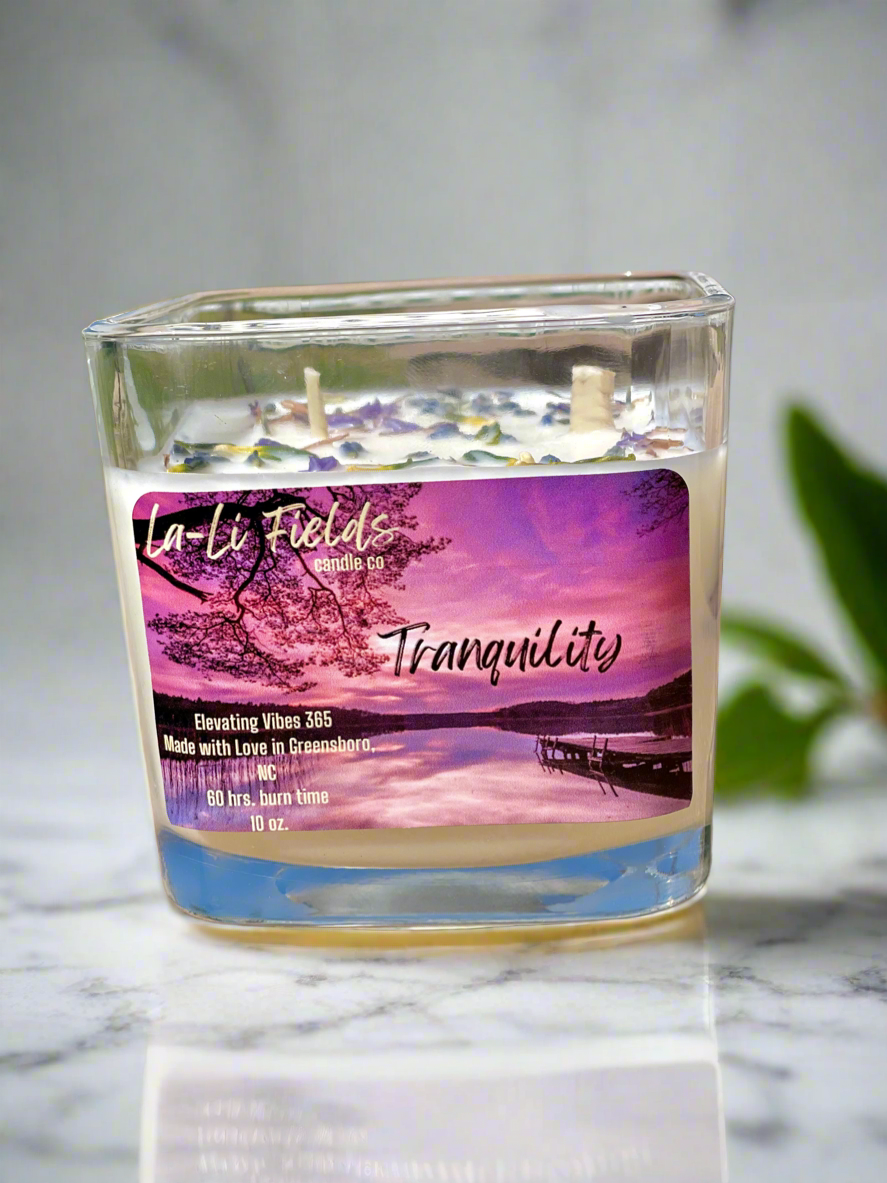 Tranquility- Aromatherapy Candle – La-Li Fields