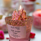 Pink Golden Sugar Dessert Candle