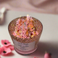 Pink Golden Sugar Dessert Candle
