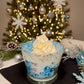 Winter Sugar Wonderland Dessert Candle