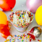 Fun Fetti Birthday Cake Dessert Candle
