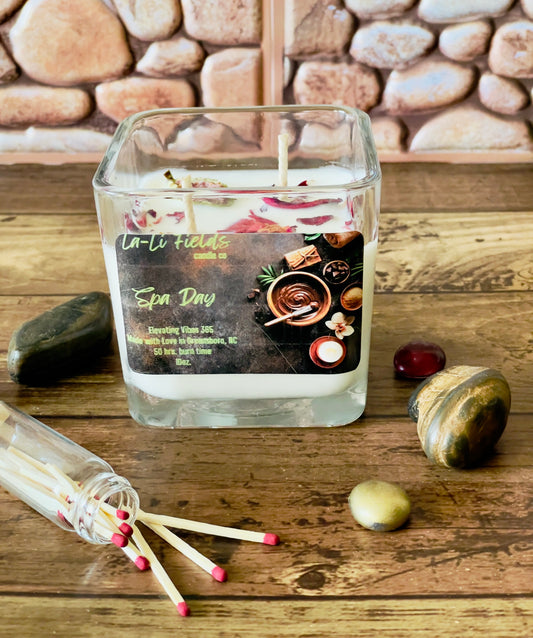 Spa Day Aromatherapy Soy Candle