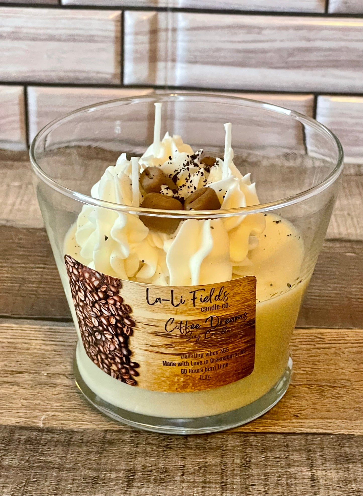 Coffee Dreams Dessert Candle