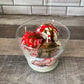Neapolitan Ice Cream Dessert Candle