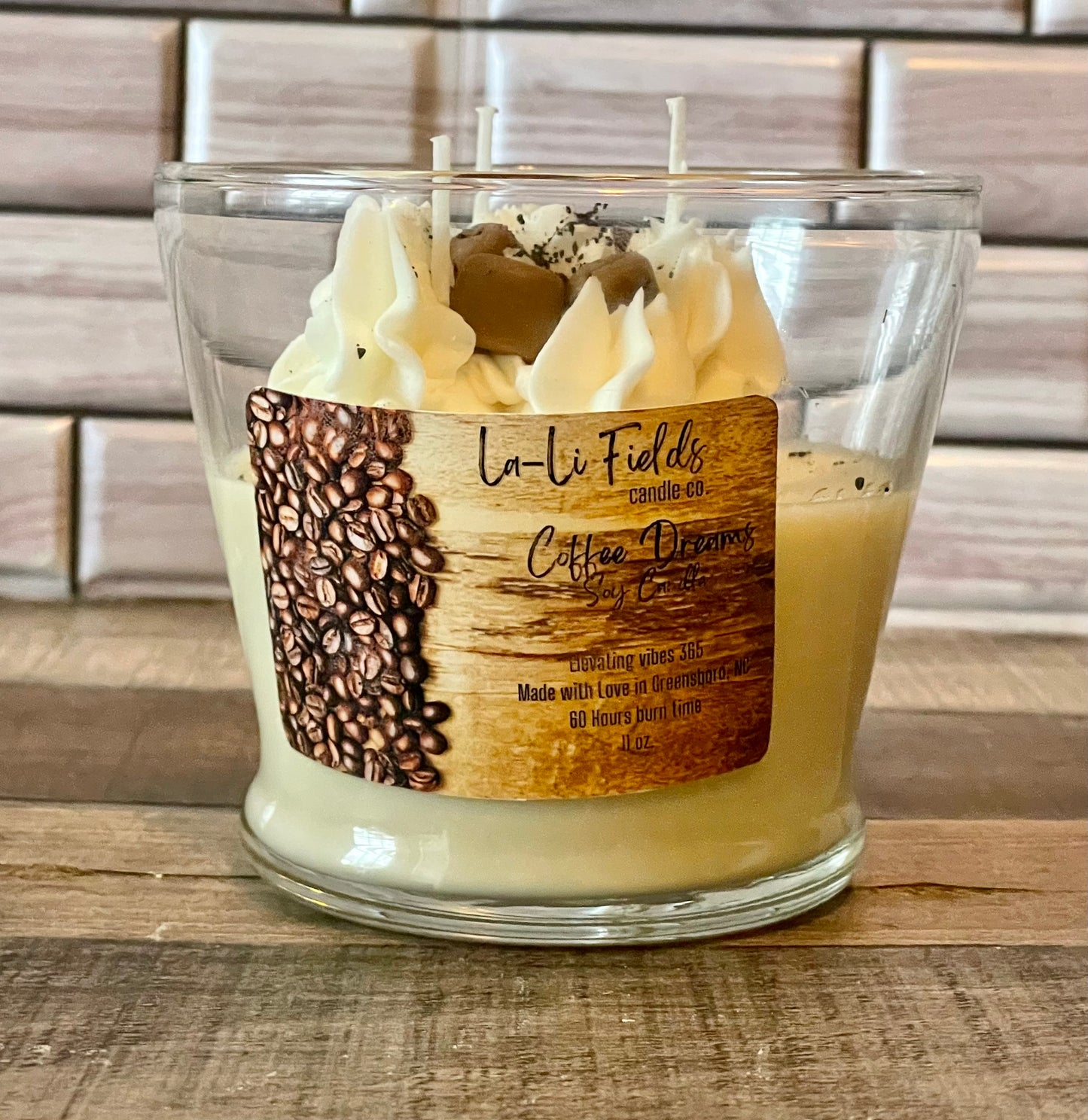 Coffee Dreams Dessert Candle