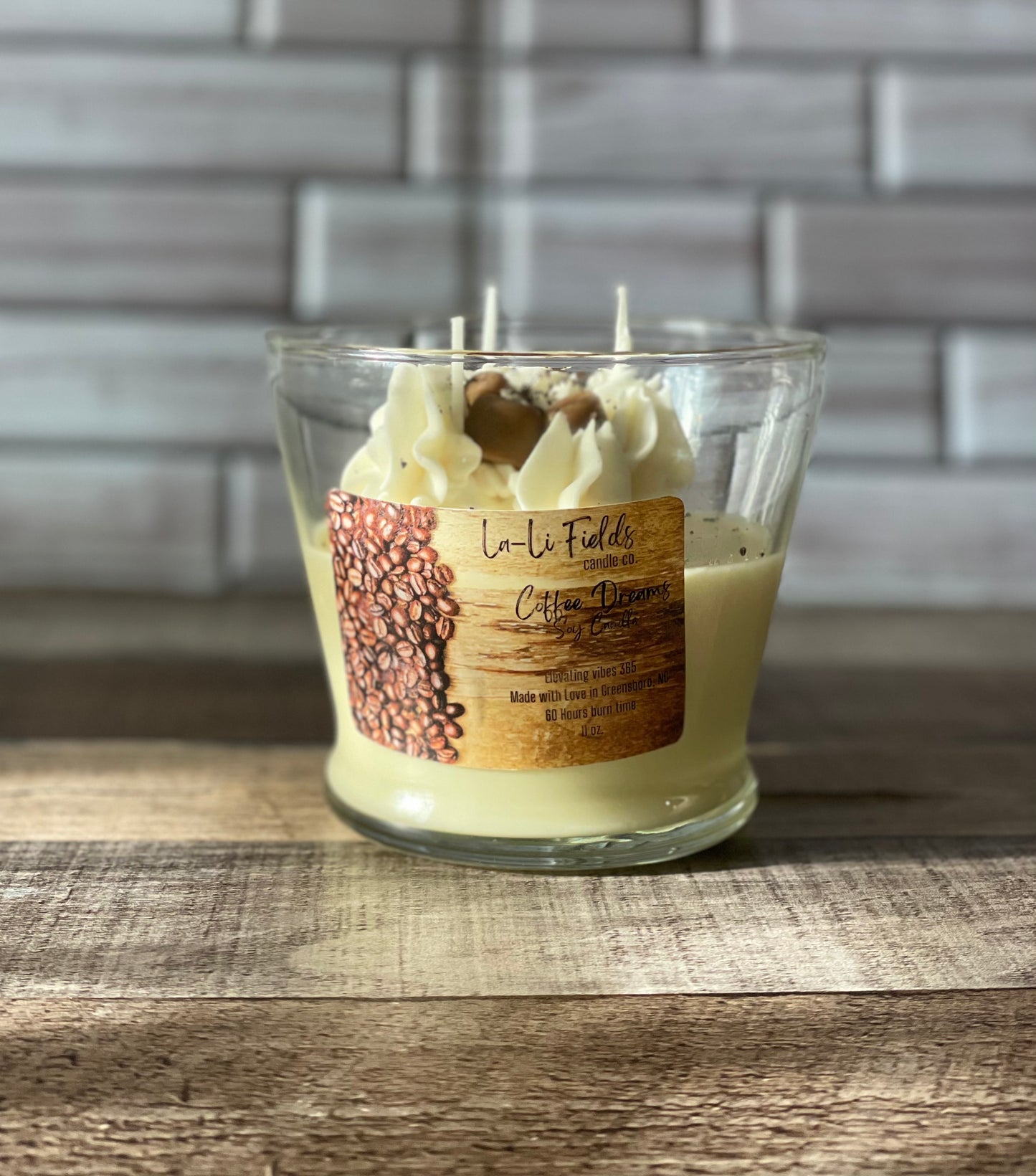 Coffee Dreams Dessert Candle