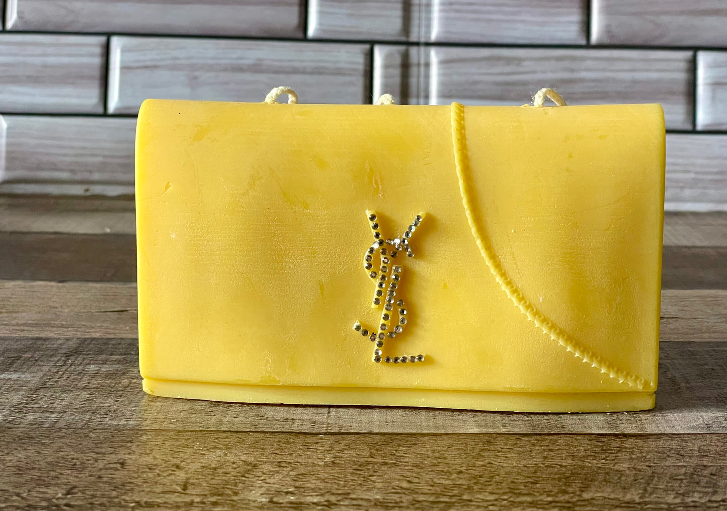 Designer Décor Candle #3 YSL Purse